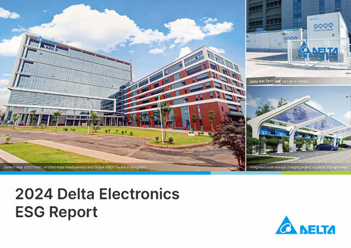 Thumbnail Delta Electronics ESG Report 2024