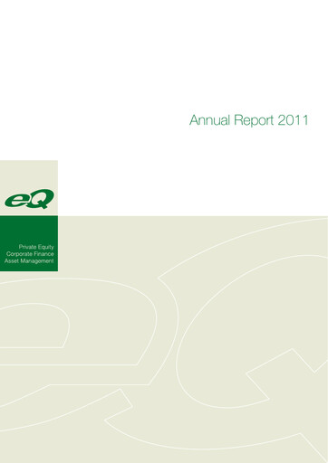 Thumbnail eQ Oyj Annual Report 2011
