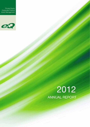 Thumbnail eQ Oyj Annual Report 2012
