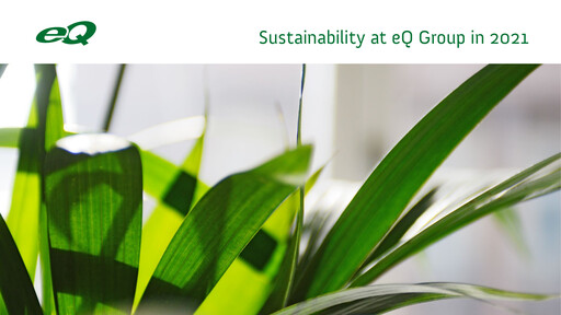 Thumbnail eQ Oyj Sustainability Report 2021