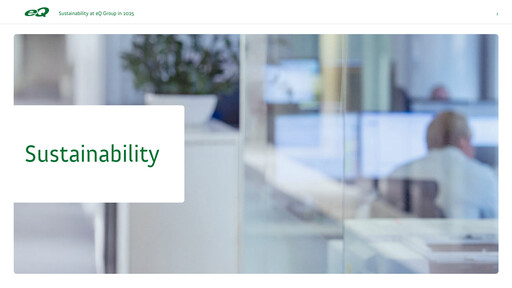 Thumbnail eQ Oyj Sustainability Report 2025