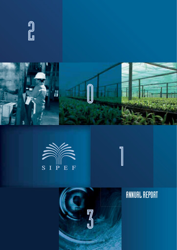 Thumbnail Sipef Annual Report 2013