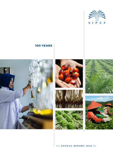 Thumbnail Sipef Annual Report 2018