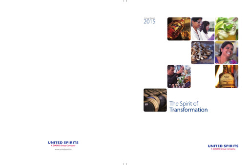 Thumbnail United Spirits
 Annual Report 2015