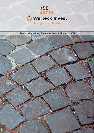 Vorschaubild Warteck Invest Jahresbericht 2005