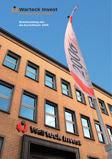 Vorschaubild Warteck Invest Jahresbericht 2006