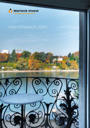 Vorschaubild Warteck Invest Jahresbericht 2009