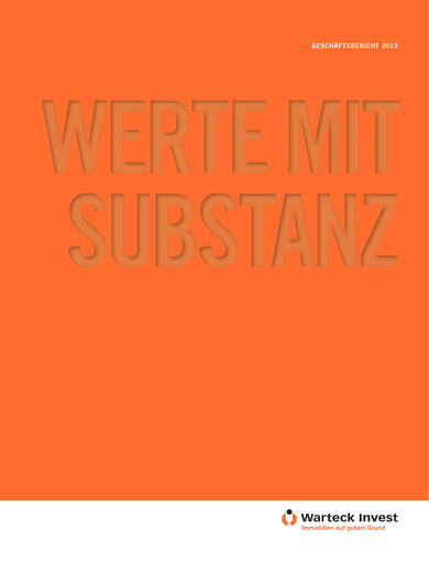 Vorschaubild Warteck Invest Jahresbericht 2013