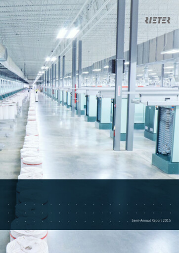 Miniature Rieter Holding Rapport semestriel 2015