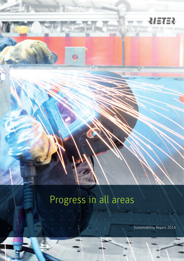 Miniature Rieter Holding Rapport de durabilité 2014