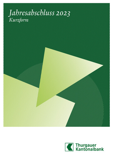 Thumbnail Thurgauer Kantonalbank Financial Statement 2023