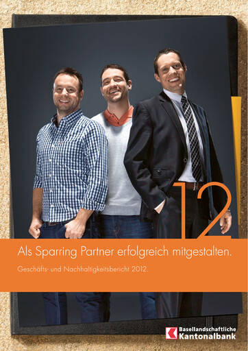 Miniature Basellandschaftliche Kantonalbank Rapport annuel 2012