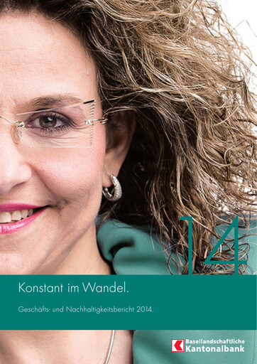 Miniature Basellandschaftliche Kantonalbank Rapport annuel 2014