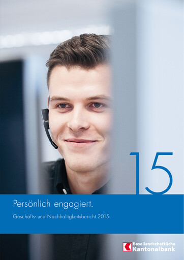 Miniature Basellandschaftliche Kantonalbank Rapport annuel 2015