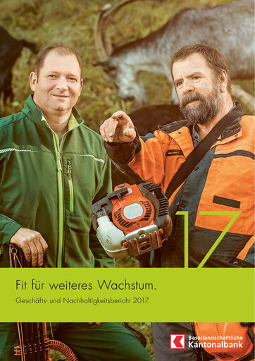 Miniature Basellandschaftliche Kantonalbank Rapport annuel 2017