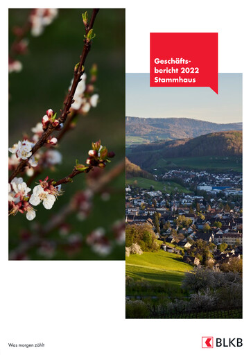 Miniature Basellandschaftliche Kantonalbank Rapport annuel 2022