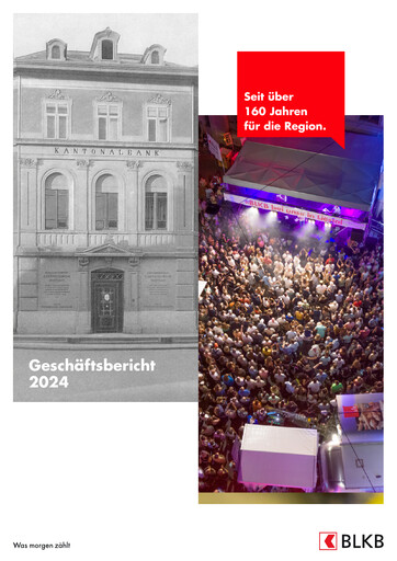 Miniature Basellandschaftliche Kantonalbank Rapport annuel 2024