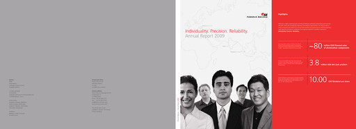 Thumbnail Phoenix Mecano Annual Report 2009