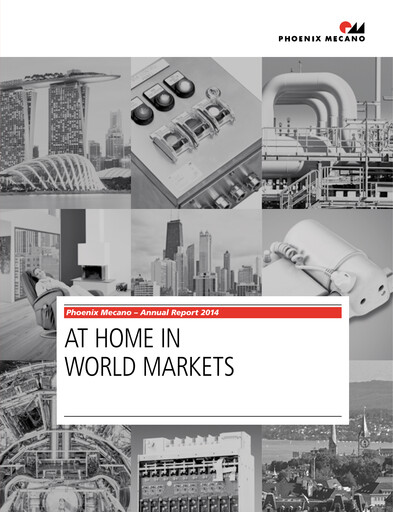 Thumbnail Phoenix Mecano Annual Report 2014