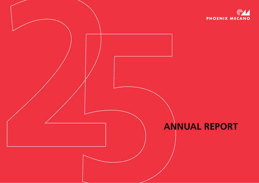 Thumbnail Phoenix Mecano Annual Report 2025