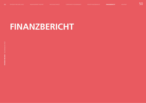 Thumbnail Phoenix Mecano Financial Report 2022