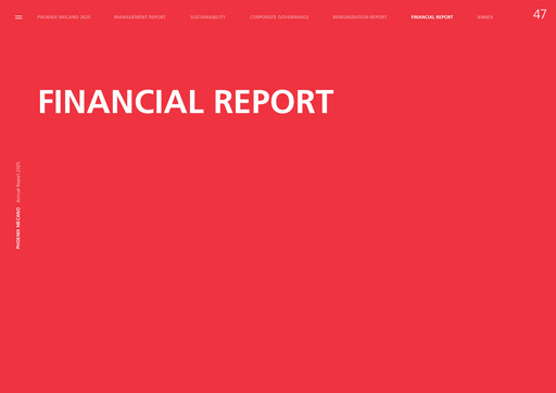 Thumbnail Phoenix Mecano Financial Report 2025