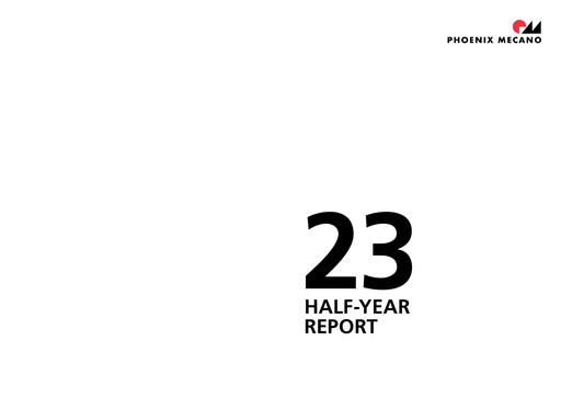 Thumbnail Phoenix Mecano Half-year Report 2023-h1