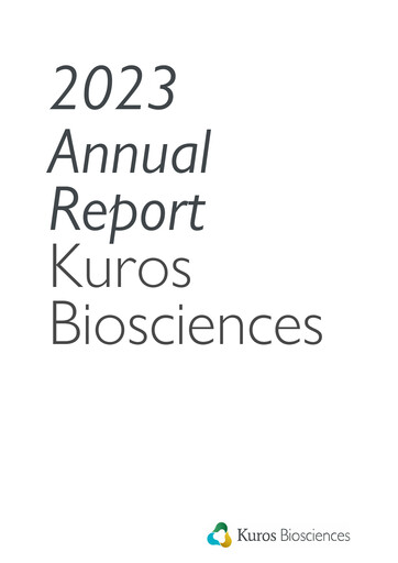 Thumbnail Kuros Biosciences Annual Report 2023