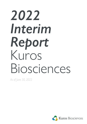 Thumbnail Kuros Biosciences Half-year Report 2022-h1