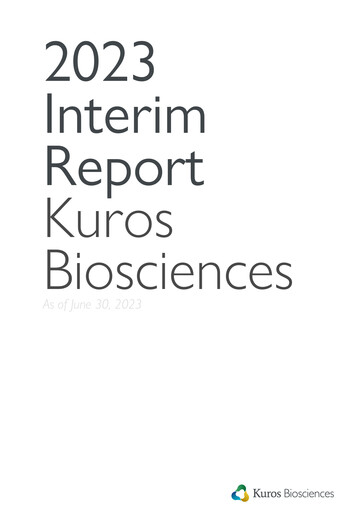 Thumbnail Kuros Biosciences Half-year Report 2023-h1