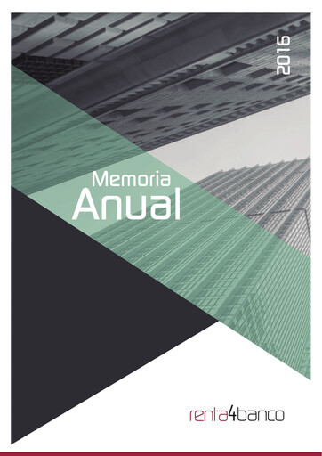 Thumbnail Renta 4 Banco Annual Report 2016