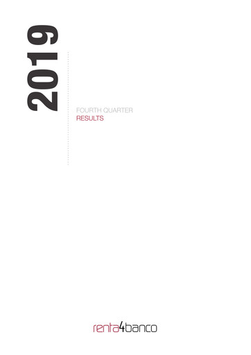 Thumbnail Renta 4 Banco Quarterly Report 2019-q4