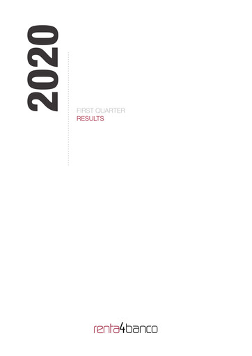 Thumbnail Renta 4 Banco Quarterly Report 2020-q1