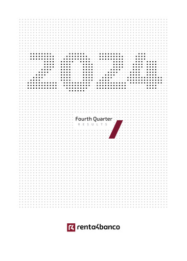 Vorschaubild Renta 4 Banco Quartalsbericht 2024-q4