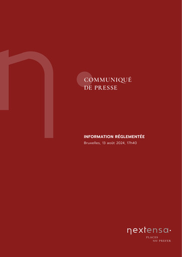 Thumbnail Nextensa Half-year Report 2024-h1