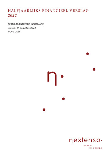 Thumbnail Nextensa Half-year Report 2022-h1