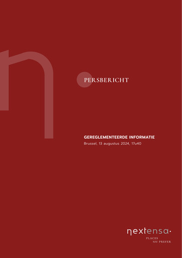 Thumbnail Nextensa Half-year Report 2024-h1