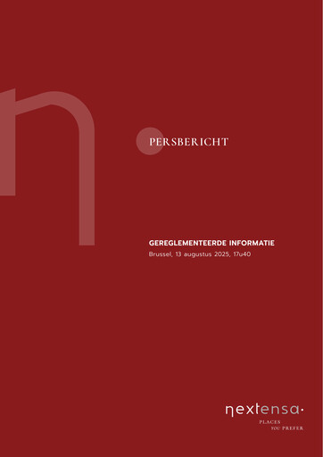 Thumbnail Nextensa Half-year Report 2025-h1