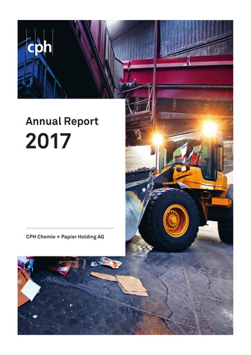 Thumbnail CPH Group AG Annual Report 2017