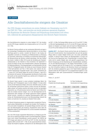 Thumbnail CPH Group AG Half-year Report 2017-h1