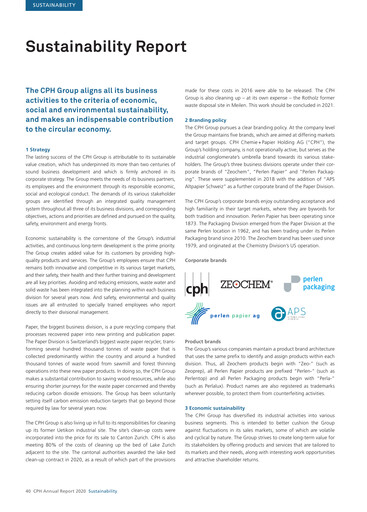 Thumbnail CPH Group AG Sustainability Report 2020