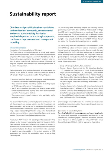 Vorschaubild CPH Group AG Nachhaltigkeitsbericht 2025