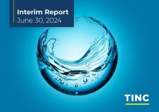 Miniature TINC NV Rapport semestriel 2024-h1