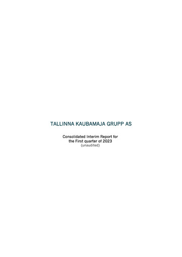 Thumbnail TKM Grupp AS Quarterly Report 2023-q1