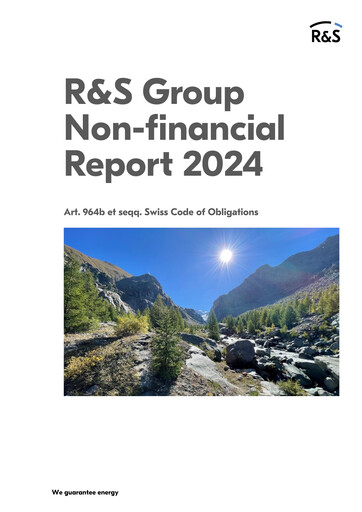 Miniature R&S Group Rapport de durabilité 2024