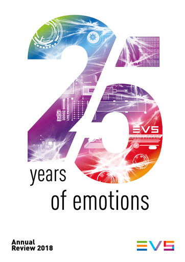 Vorschaubild EVS Broadcast Equipment Jahresbericht 2018