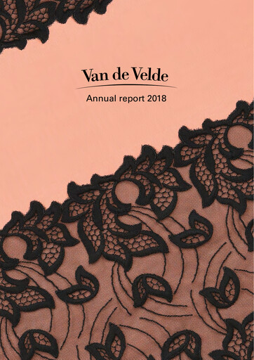 Thumbnail Van de Velde Annual Report 2018