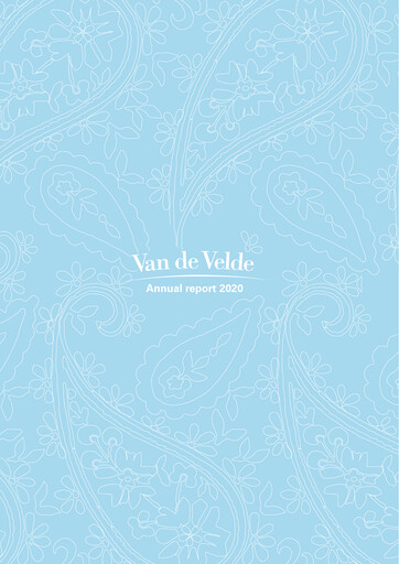 Thumbnail Van de Velde Annual Report 2020
