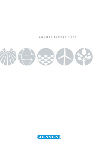 Thumbnail Jensen-Group Annual Report 2009