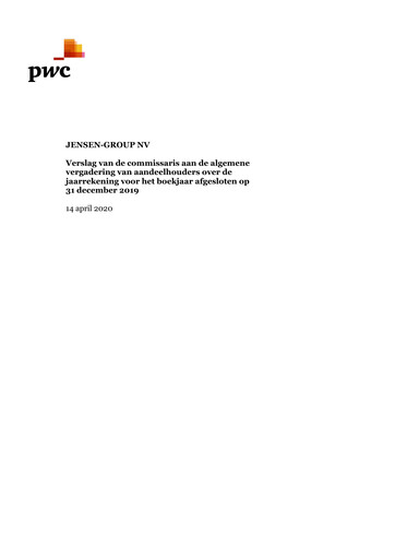 Thumbnail Jensen-Group Financial Statement 2019